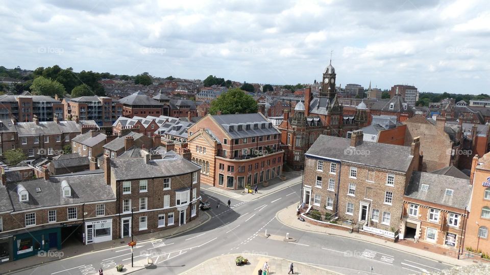 A scenic view of York