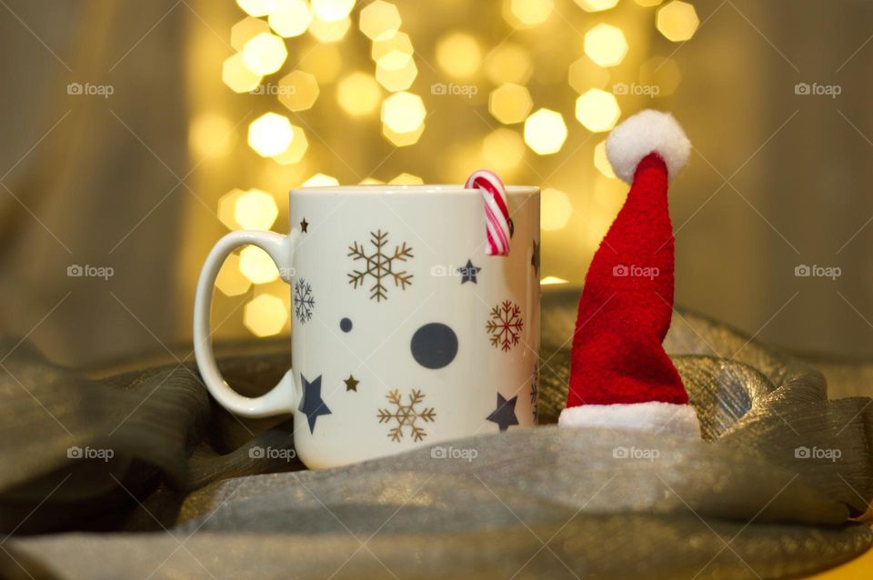 a cup of Christmas tea