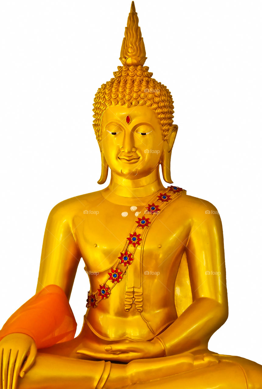 buddha image. buddha image on isolated background