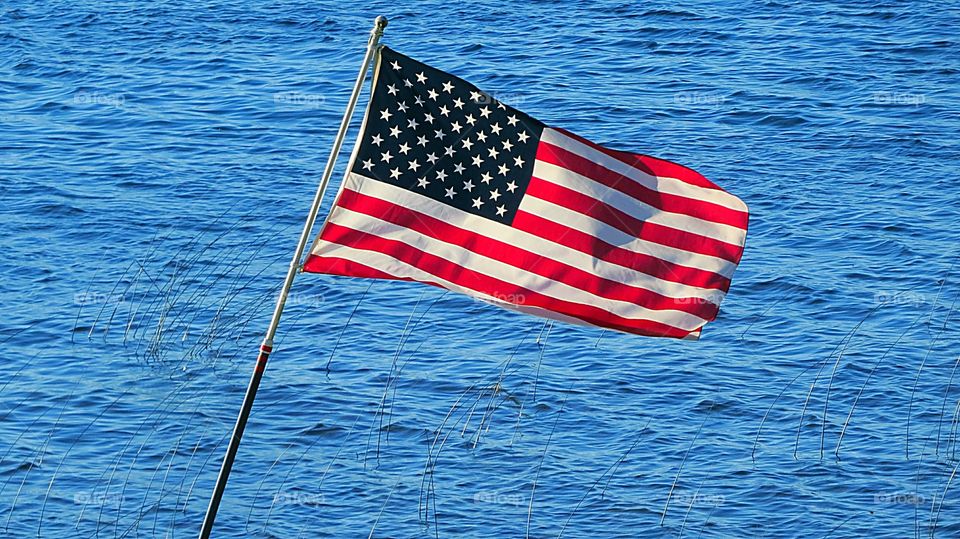 Red White and Blue waters