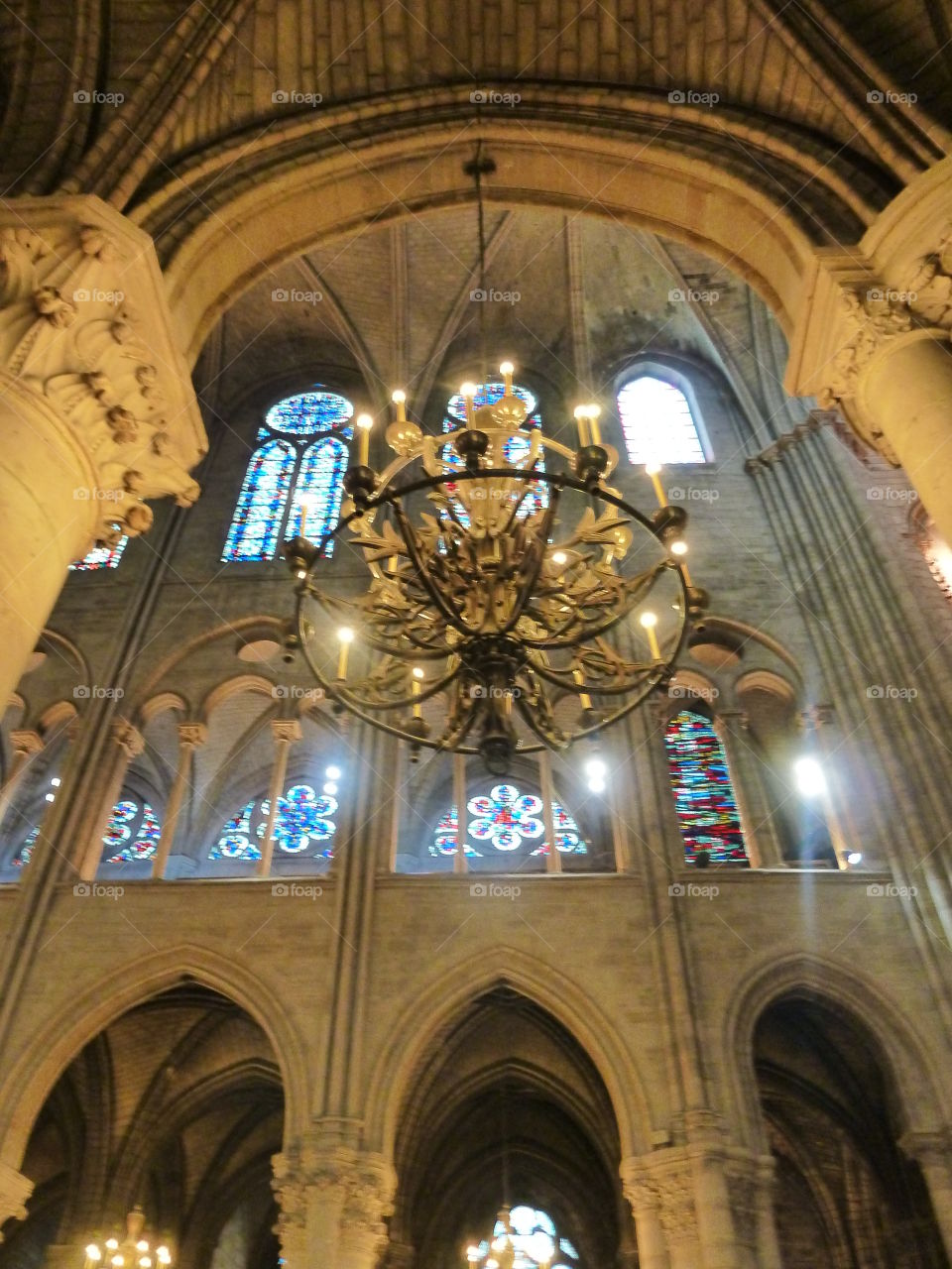 Notre Dame Chandelier