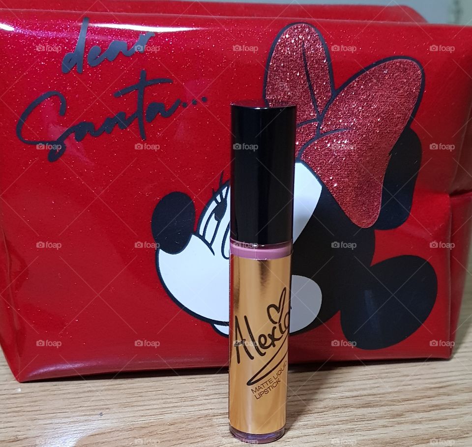 Lipstick mickey mouse