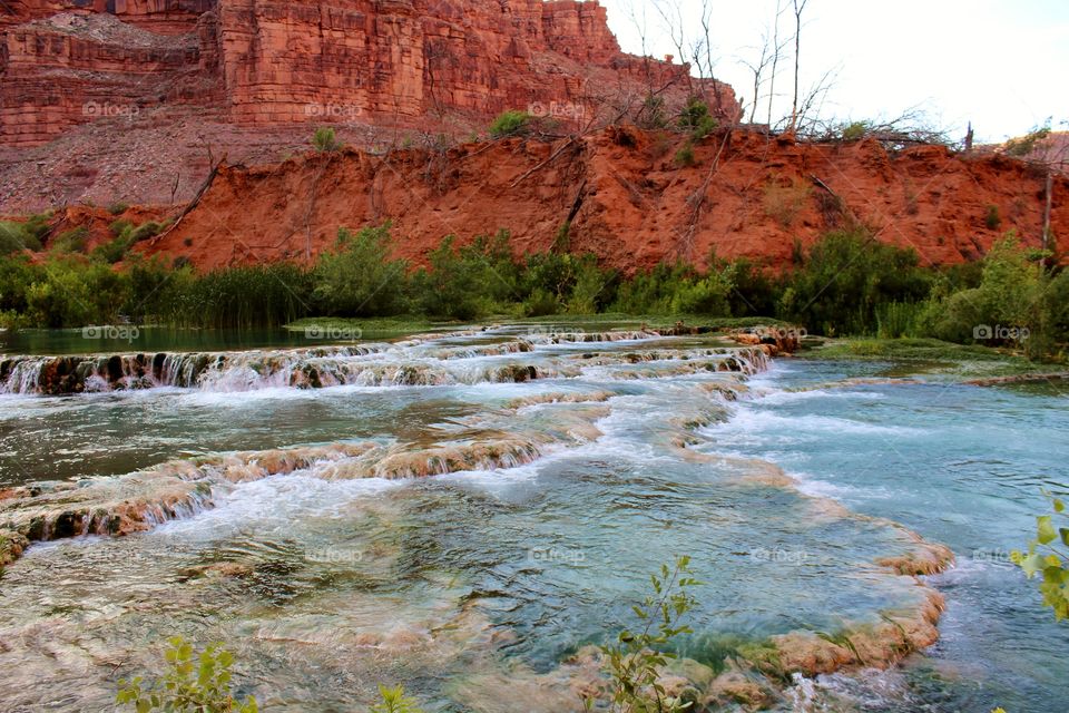 Cascades of Havasu Creek