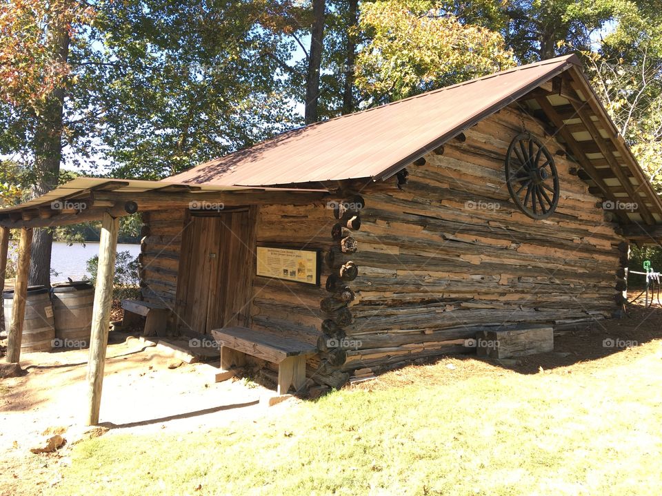 Shack at Historic Yates Mill in Raleigh North Carolina 