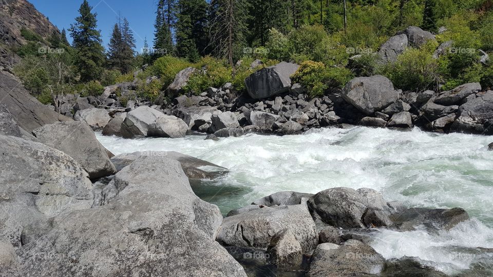 Rocky rapids