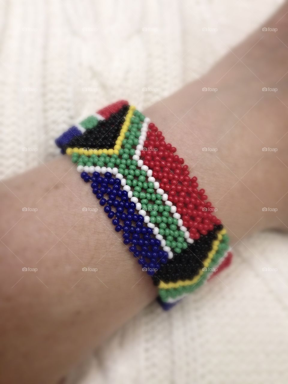 Handmade by a South African grannie "Gogo".