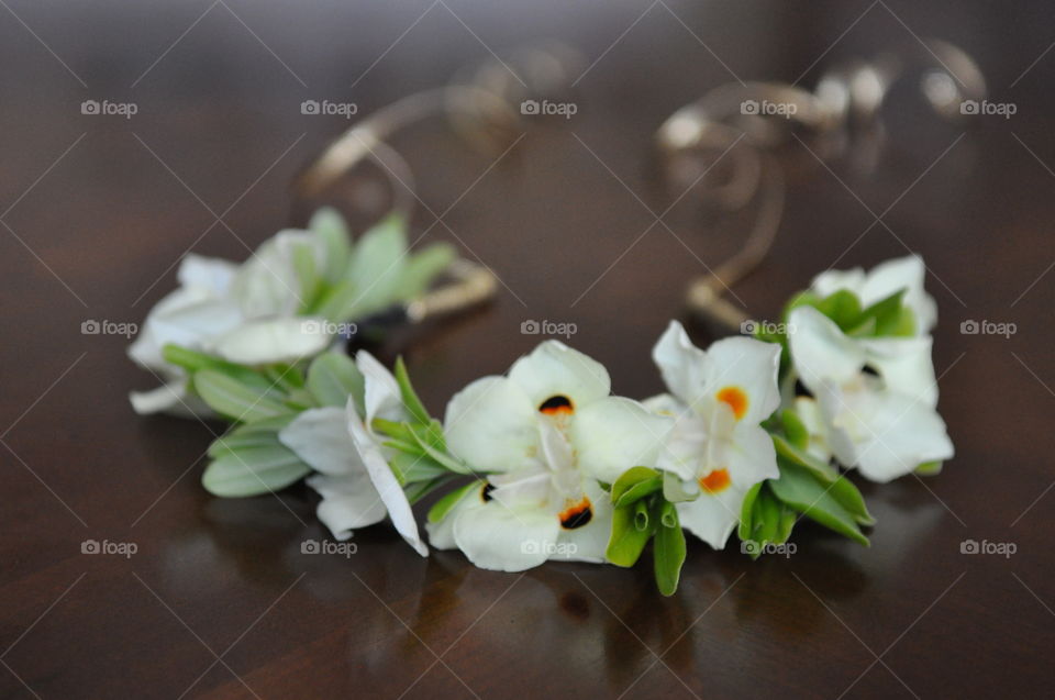 Beautiful flower crown