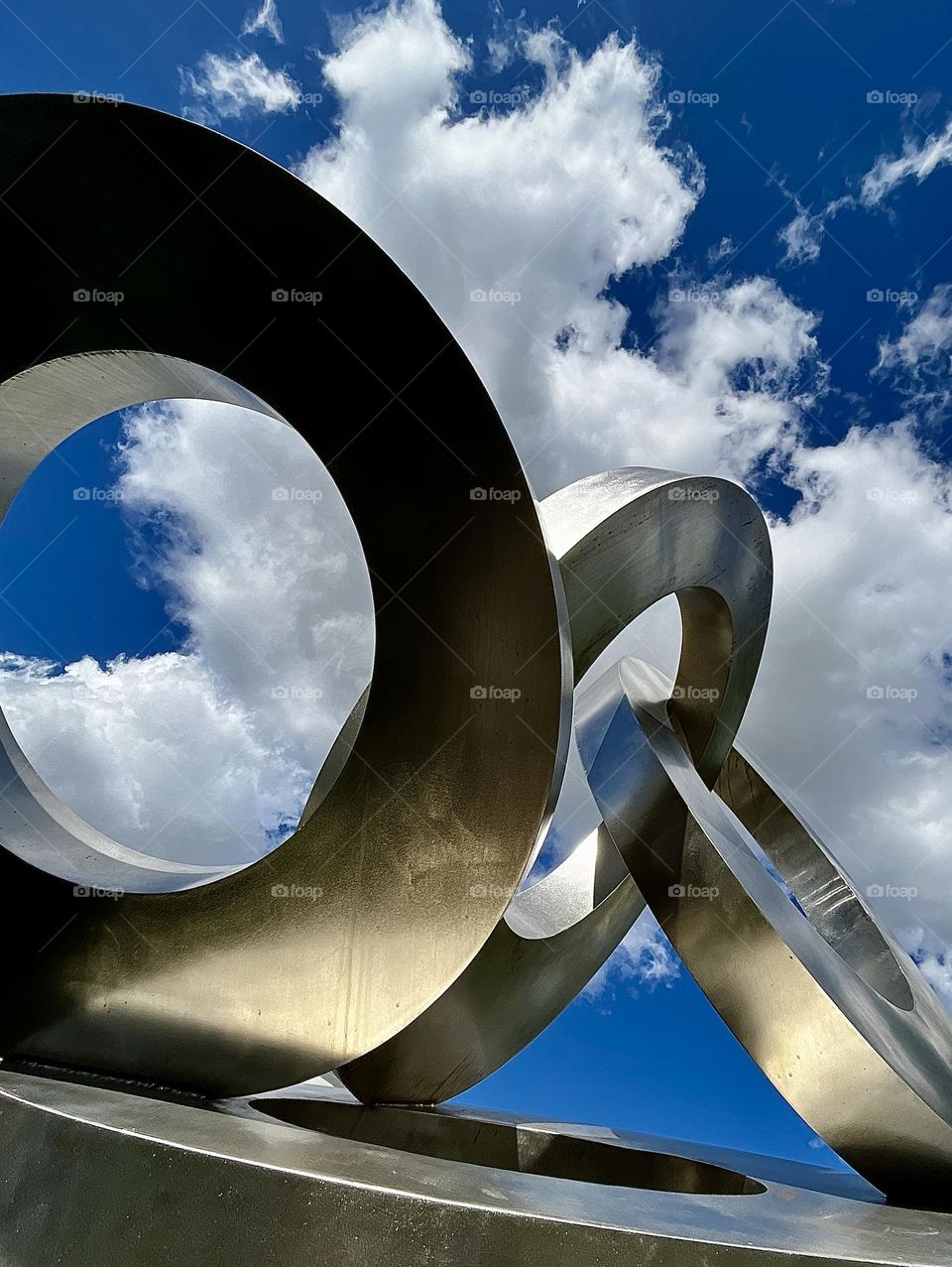 Circles Sculpture Three