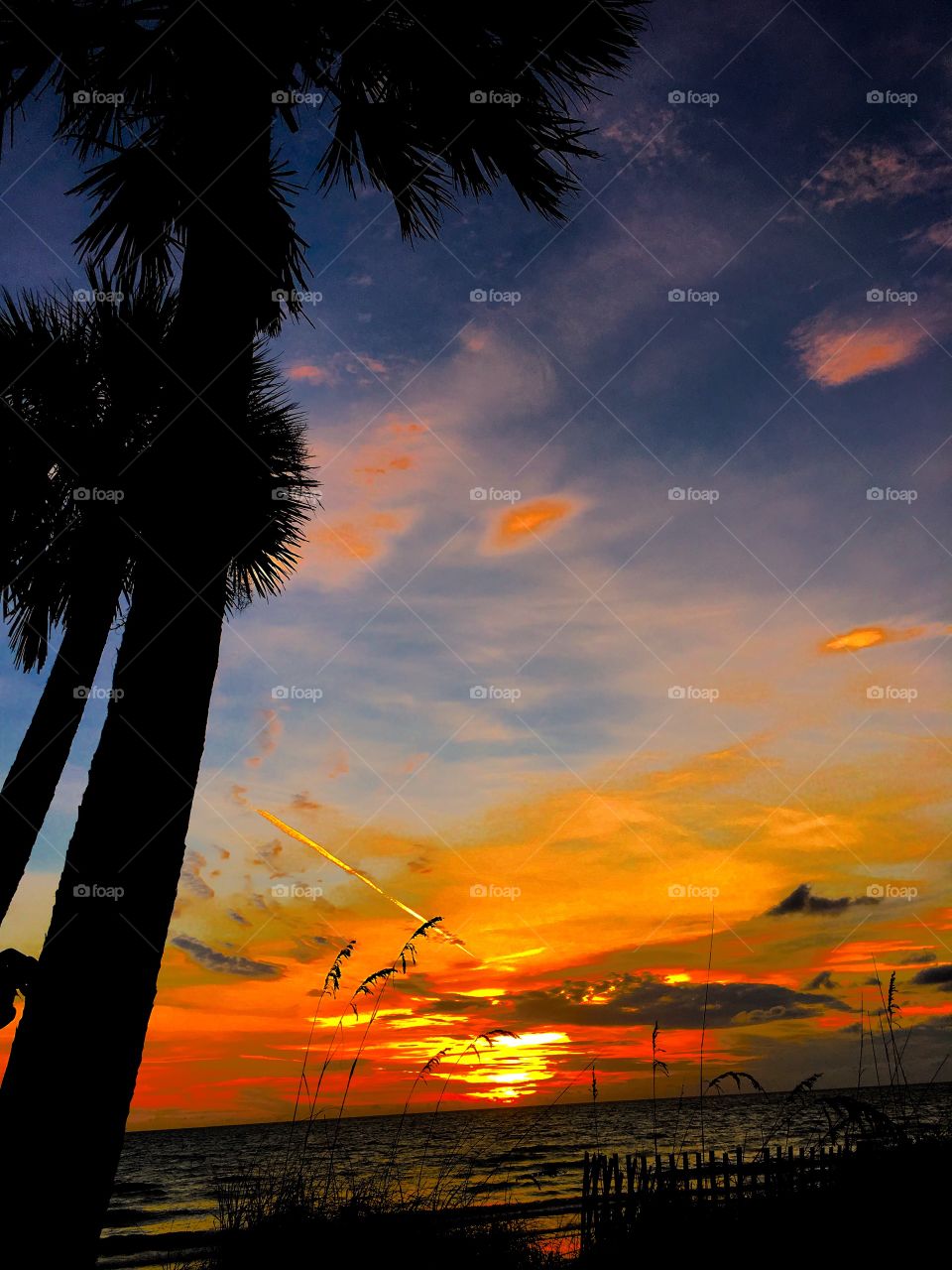 Incredible sunset in Florida