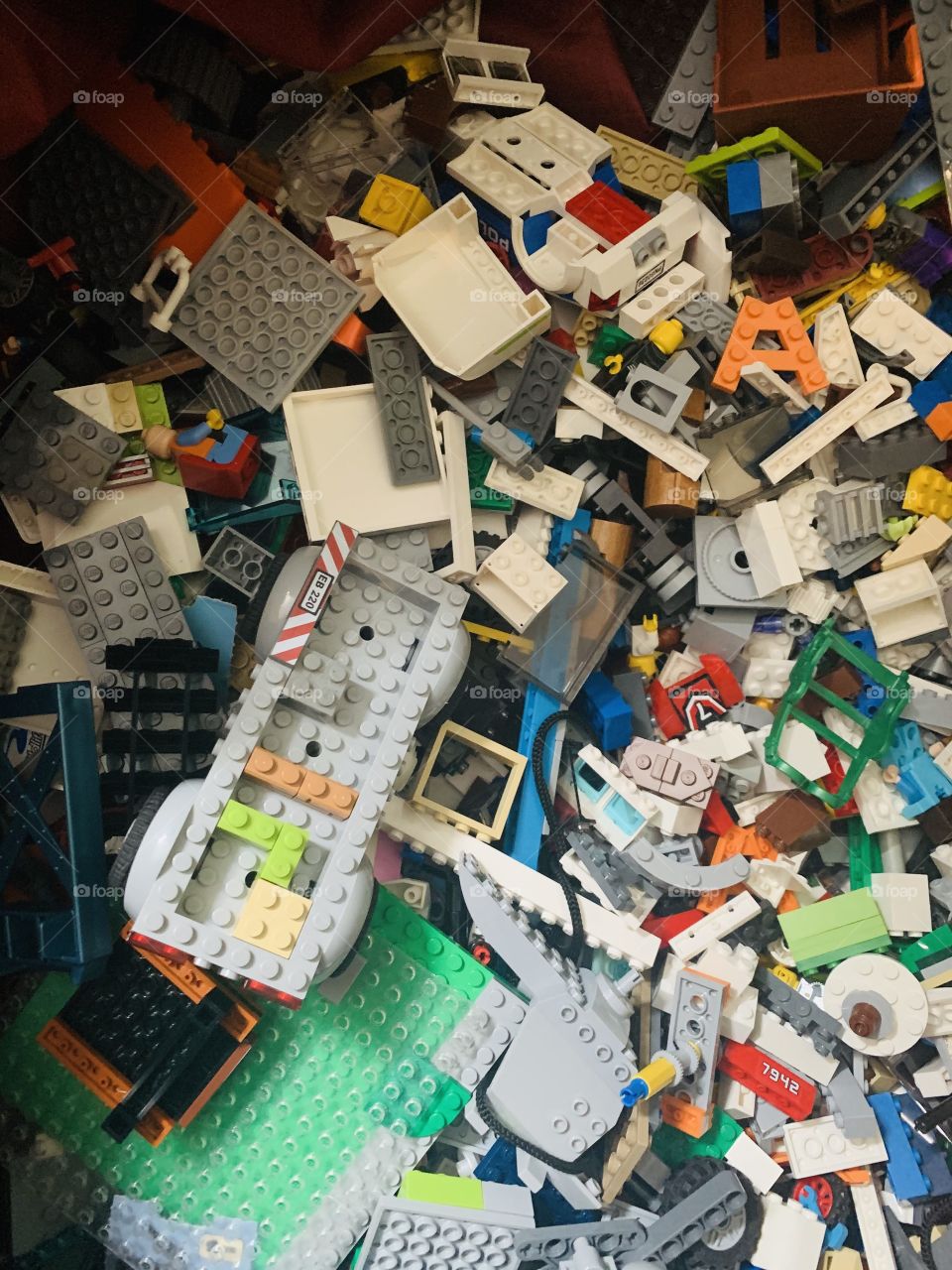 Pile of LEGO 
