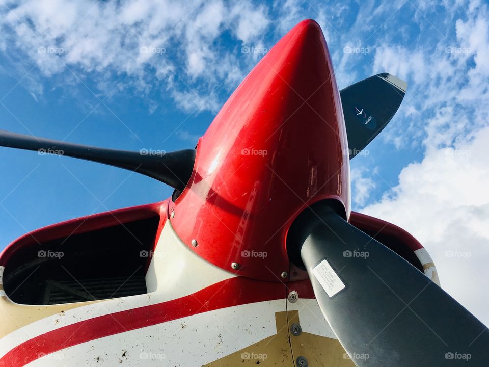 Boat plane propeller 