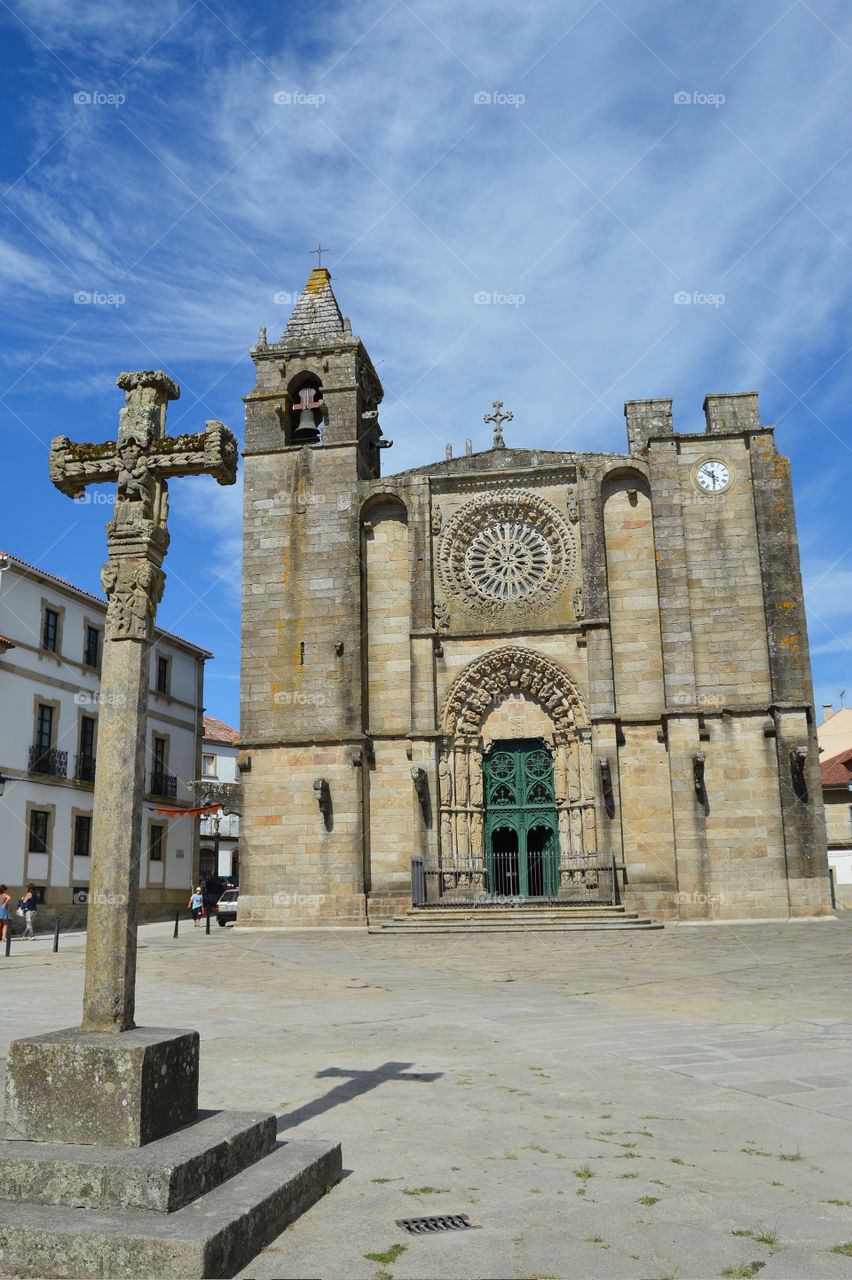 Church of St. Martin in the town of Noia, Galicia.