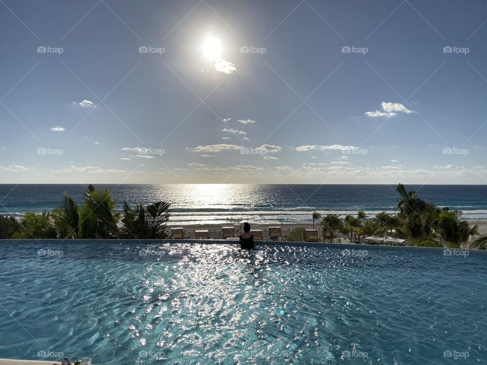 Just relaxing in paradise 